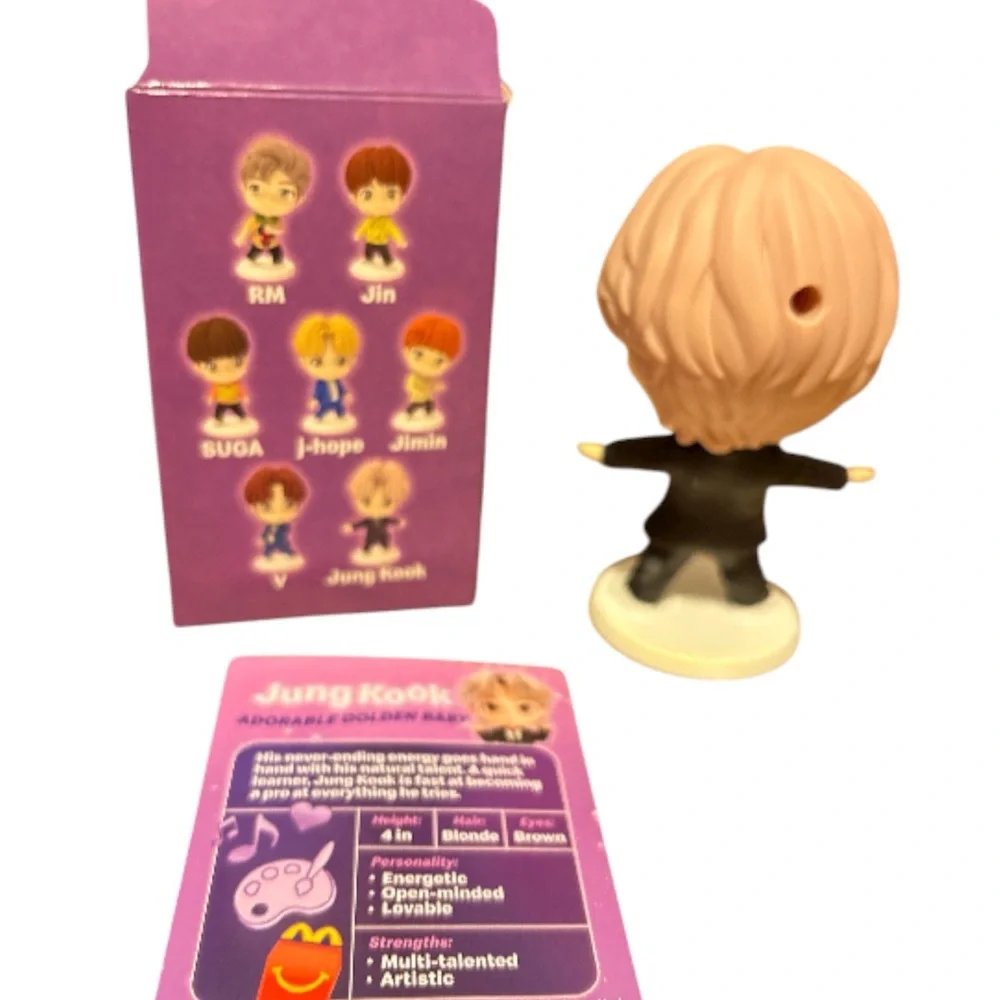 BTS TinyTAN Jung Kook McDonald’s Figure